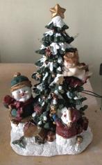 Aardewerk kerstboom met verlichting, Ophalen of Verzenden, Gebruikt