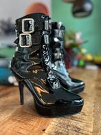 Devious Indulge platform heels sexy fetish EU 40, Zwart, Ophalen of Verzenden, Zo goed als nieuw, Schoenen met hoge hakken