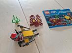 LEGO City 60090 Diepzee Scuba Scooter, Ophalen of Verzenden, Zo goed als nieuw, Complete set, Lego