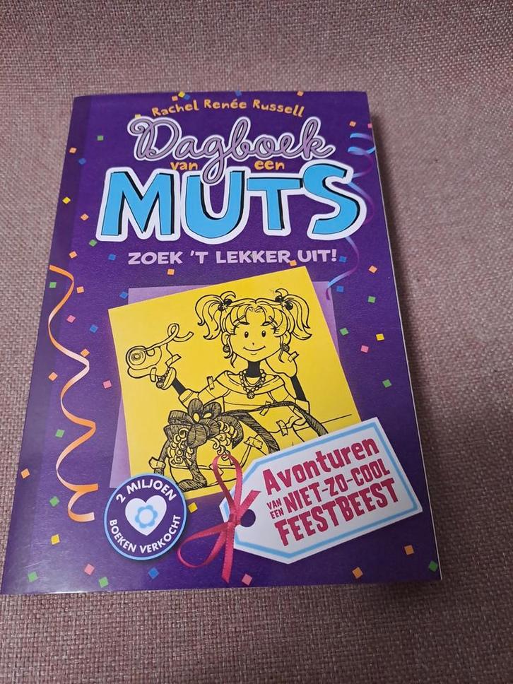Dagboek van een Muts - Zoek 't lekker uit!, Boeken, Kinderboeken | Jeugd | onder 10 jaar, Zo goed als nieuw, Fictie algemeen, Ophalen of Verzenden