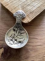 Zilveren theeduim, Antiek en Kunst, Ophalen of Verzenden, Zilver
