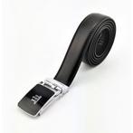 Automatisch Zwarte Heren Riem in Zilverkleur, Verzenden, Zwart, Nieuw, Esde2