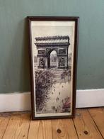 Lucky Vintage Parijs ingelijste prent Ortiz Alfau, Ophalen, Gebruikt, ., .