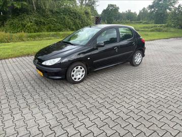 Peugeot 206 1.1 XR 5D 2005 Zwart beschikbaar voor biedingen