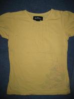 Geel shirt, 116, Villa Happ, Ophalen of Verzenden, Zo goed als nieuw, Meisje, Shirt of Longsleeve
