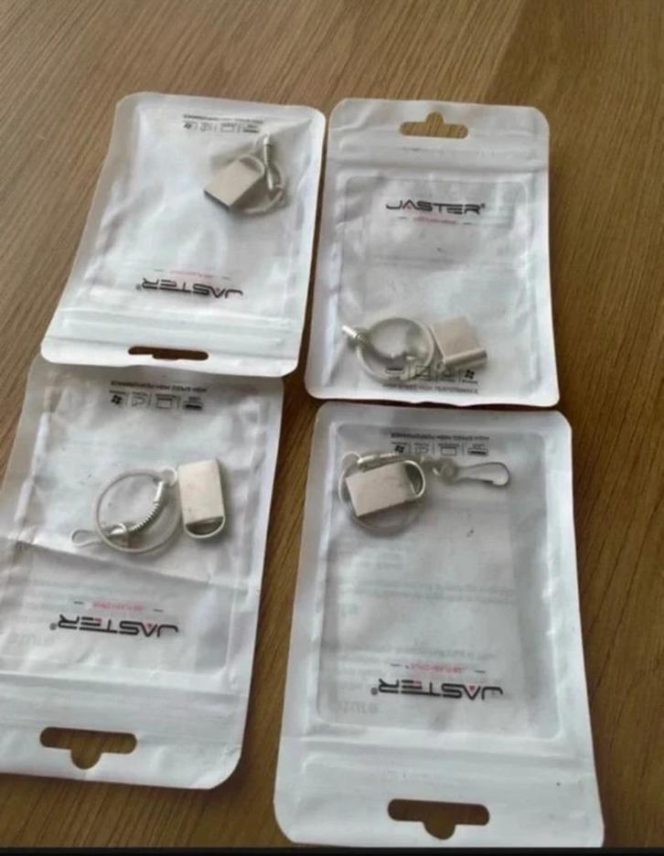 JASTER mini USB Sticks - 64 GB Nieuw in verpakking 4 stuks, Computers en Software, USB Sticks, Nieuw, 64 GB, Ophalen of Verzenden