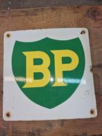 emaille BP bord Van een tankzuil