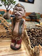 Houtsnijwerk beeld Indonesie Patung Punakawan handwerk, Antiek en Kunst, Kunst | Beelden en Houtsnijwerken, Ophalen of Verzenden