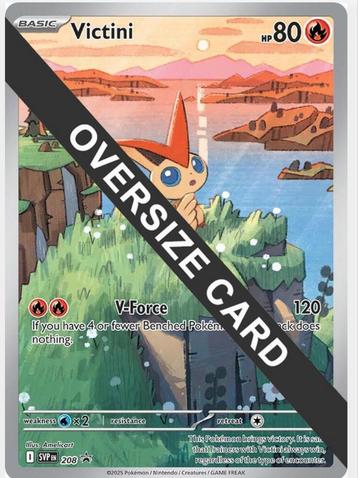 5 x Victini Jumbo Promo beschikbaar voor biedingen
