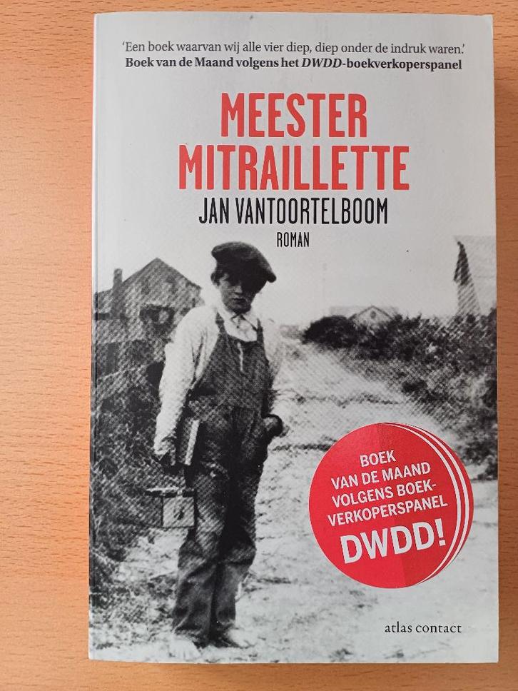Meester Mitraillette - Jan Vantoortelboom, Boeken, Romans, Nieuw, Nederland, Ophalen of Verzenden