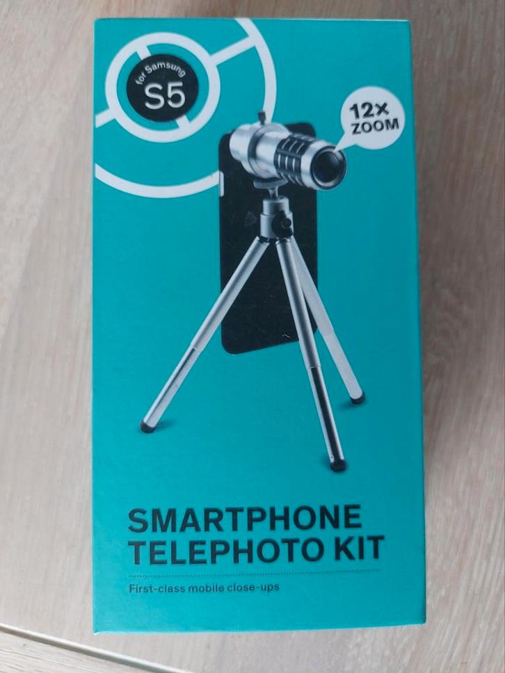 Sinji SICM-5011, smartphone telelens, telephoto kit, Audio, Tv en Foto, Optische apparatuur | Telescopen, Nieuw, Lenzentelescoop (refractor)