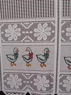 Valletje / gordijn met eenden afbeelding, Huis en Inrichting, Stoffering | Gordijnen en Lamellen, Ophalen of Verzenden, 200 cm of meer