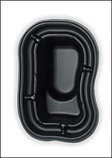 Voorgevormde vijver PE 250 beschikbaar voor biedingen