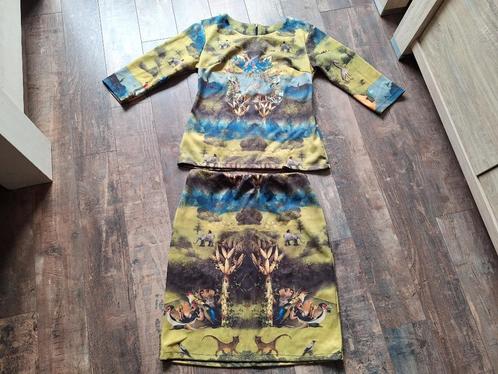 Addy van den Krommenacker (Bosch) set, maat L., Kleding | Dames, Blouses en Tunieken, Zo goed als nieuw, Maat 42/44 (L), Groen