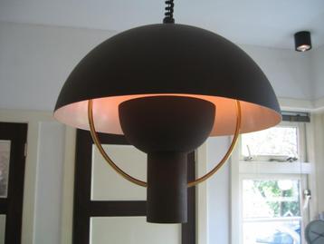 Dijkstra mushroom hanglamp 1969 DutchDesign Space Age Atomic beschikbaar voor biedingen