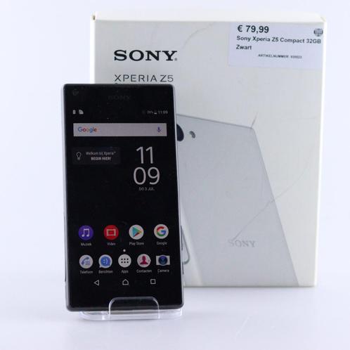 Sony Xperia Z5 Compact 32GB Zwart, Telecommunicatie, Mobiele telefoons | Overige merken, Zo goed als nieuw