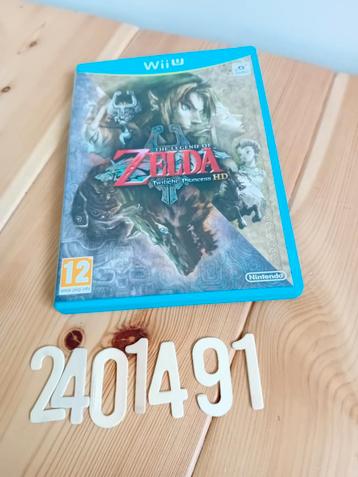 Nintendo Wii u spel Zelda Twilight princess HD beschikbaar voor biedingen