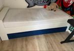 Gratis ophalen bed met lade 200 x 90 cm, Ophalen, 85 tot 100 cm, Gebruikt, Matras