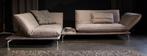 Bullfrog Caesar slaapbank Linnen bekleding mooie staat, Huis en Inrichting, Ophalen, Gebruikt, Tweepersoons, 120 cm