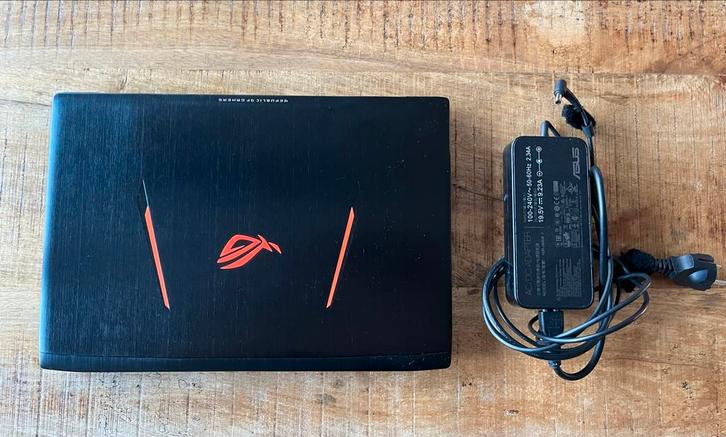 Asus Rog Strix GL502V Gaming Laptop, Computers en Software, Windows Laptops, Gebruikt, 15 inch, SSD, 2 tot 3 Ghz, 8 GB, Qwerty