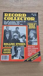 Record Collector Dec 1991 - Rolling Stones, Guns N' Roses, Ophalen of Verzenden, Gelezen, Muziek, Film of Tv