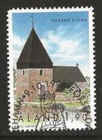 Aland 11, kerk, Verzenden, Finland, Gestempeld