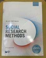Social Research Methods - Perfecte Staat!, Ophalen of Verzenden, Gamma, Nieuw, Niet van toepassing