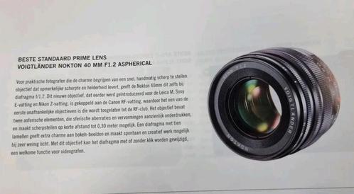 Beste standaardlens 40mm F1.2 voor Sony FE (fullframe), Audio, Tv en Foto, Fotografie | Lenzen en Objectieven, Zo goed als nieuw