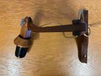 Vintage schaarlamp jaren 60/70 teak opknapper armatuur, Huis en Inrichting, Lampen | Wandlampen, Ophalen, Gebruikt, Nvt, Nvt