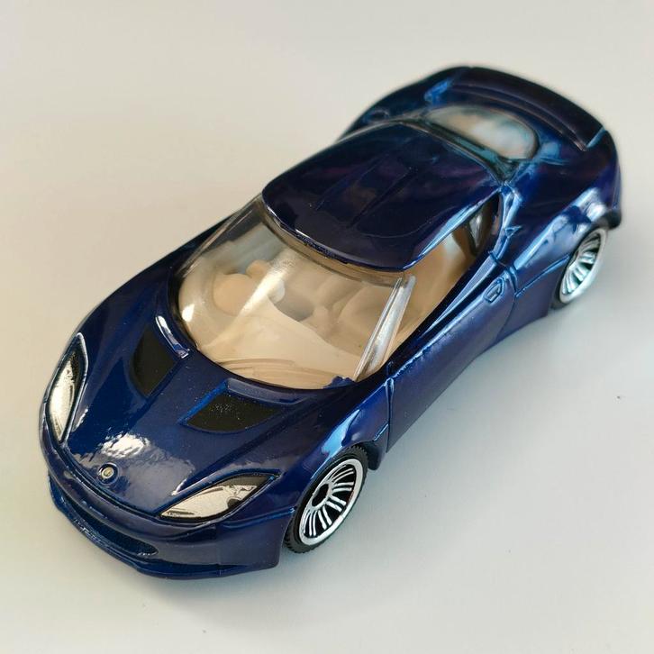 2008 Lotus Evora blauw Match Box, Hobby en Vrije tijd, Modelauto's | Overige schalen, Nieuw, Ophalen of Verzenden