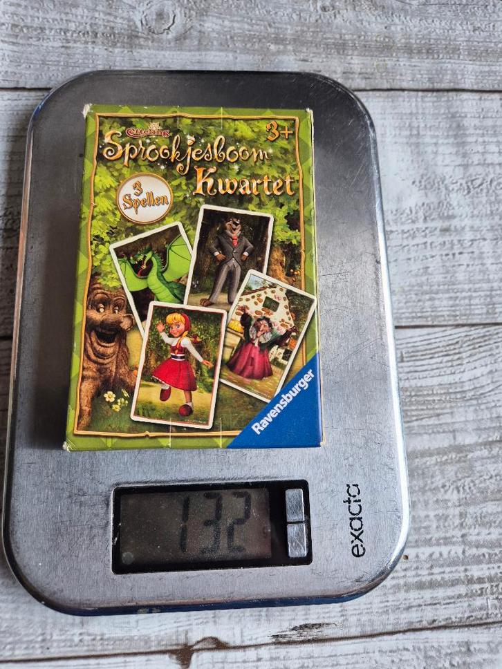 Efteling Sprookjesboom kwartet, Verzamelen, Speelkaarten, Jokers en Kwartetten, Zo goed als nieuw, Kwartet(ten), Ophalen