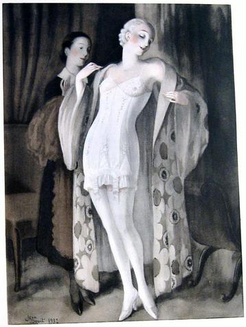 Le Corset 1933 1 van 25 exemplaren Korsetten Mode Gesigneerd beschikbaar voor biedingen