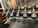 Chrome dumbbells 1-2-3 kg dumbell gewichten, Dumbbell, Gebruikt, 1-2-3 kg, Ophalen of Verzenden