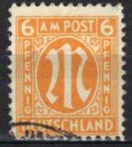 Duitsland Bizone 1945/1946 - Yvert 5a - Letter M (ST), Postzegels en Munten, Postzegels | Europa | Duitsland, Overige periodes