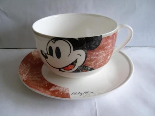 Mickey Mouse Kop en Schotel GROOT Walt Disney Servies, Verzamelen, Disney, Zo goed als nieuw, Servies, Mickey Mouse, Ophalen of Verzenden
