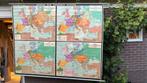 Schoolkaart, Europa,duits, Antiek en Kunst, Antiek | Schoolplaten, Ophalen of Verzenden, Aardrijkskunde