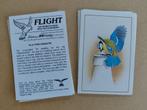 Flight complete set 12 grote trade cards vogels Cadbury 1983, Ophalen