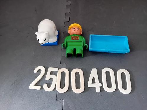 Lego Duplo dierentuin verzorger met ijsbeer, Kinderen en Baby's, Speelgoed | Duplo en Lego, Gebruikt, Duplo, Ophalen of Verzenden