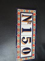 Huisnummer met de cijfers 1 , 5 en de 0, Huis en Inrichting, Ophalen of Verzenden