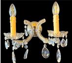 Set van 2 antieke Maria Theresia wandlampjes, Huis en Inrichting, Lampen | Wandlampen, Ophalen of Verzenden, Zo goed als nieuw