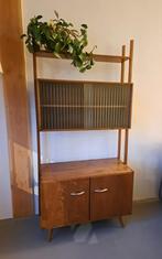 Vintage wandkast, Ophalen, Gebruikt, Minder dan 150 cm, 150 tot 200 cm