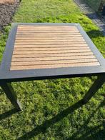 Tuintafel, Tuin en Terras, Ophalen, Gebruikt, Rechthoekig, Hout