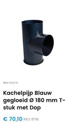 T-stuk kachelbuis 180 mm, Ophalen, Nieuw