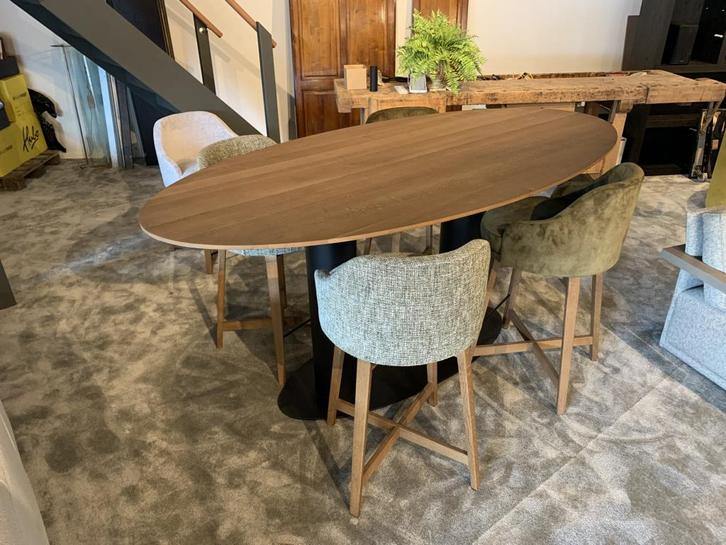 Passe Partout Buddha bartafel met Lumos barstoelen, Huis en Inrichting, Tafels | Eettafels, Nieuw, 100 tot 150 cm, 200 cm of meer