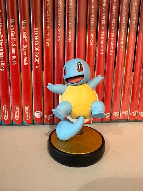 Amiibo Squirtle N.77 (Super Smash Bros), Spelcomputers en Games, Games | Nintendo Switch, Zo goed als nieuw, 3 spelers of meer