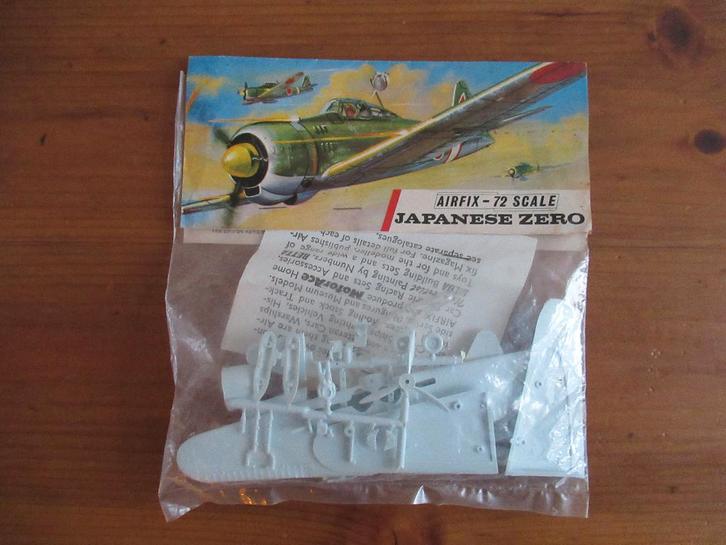 Japanese Zero (Airfix 1/72), Hobby en Vrije tijd, Modelbouw | Vliegtuigen en Helikopters, Zo goed als nieuw, Vliegtuig, 1:72 tot 1:144