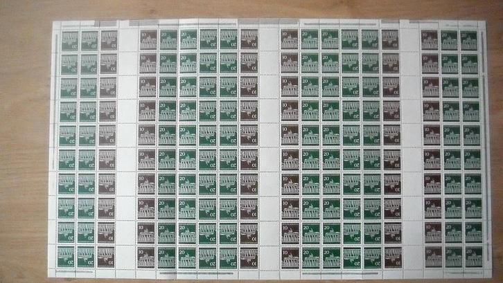 Duitsland 1966/67, compleet vel met 180 postfrisse zegels., Postzegels en Munten, Postzegels | Europa | Duitsland, Postfris, BRD