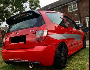 extreme achterklep spoiler Citroën C2 beschikbaar voor biedingen