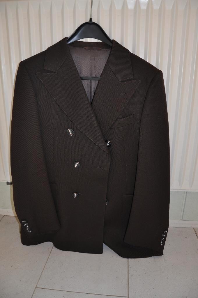 Bruine  BLAZER  -  Maat  52, Kleding | Heren, Kostuums en Colberts, Gedragen, Maat 52/54 (L), Bruin, Ophalen of Verzenden