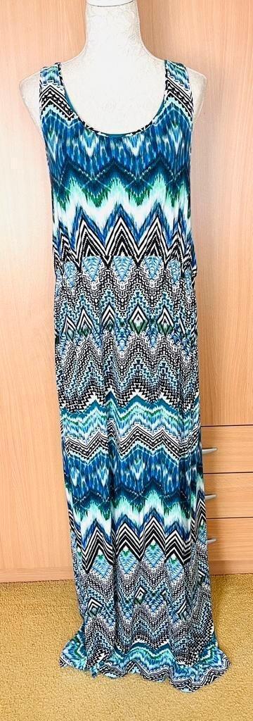 In Shape lange jurk maat 42/44 [vj], Kleding | Dames, Jurken, Zo goed als nieuw, Maat 42/44 (L), Overige kleuren, Onder de knie